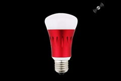 Aluminum Plastic Smart Bulb 6W 220V E27