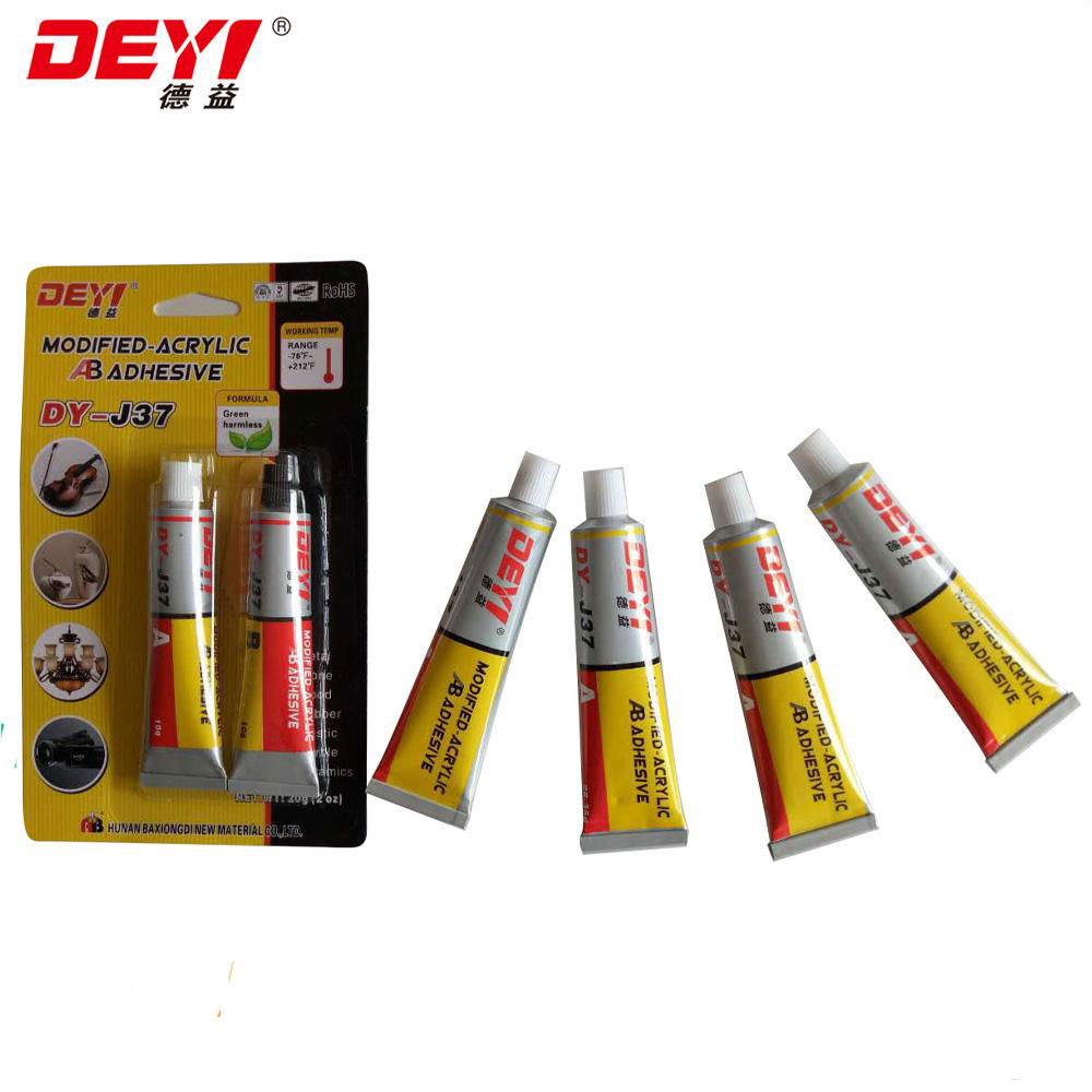 Fast Curing Auto-Parts Ab Glue, Modified Acrylic Adhesive 2