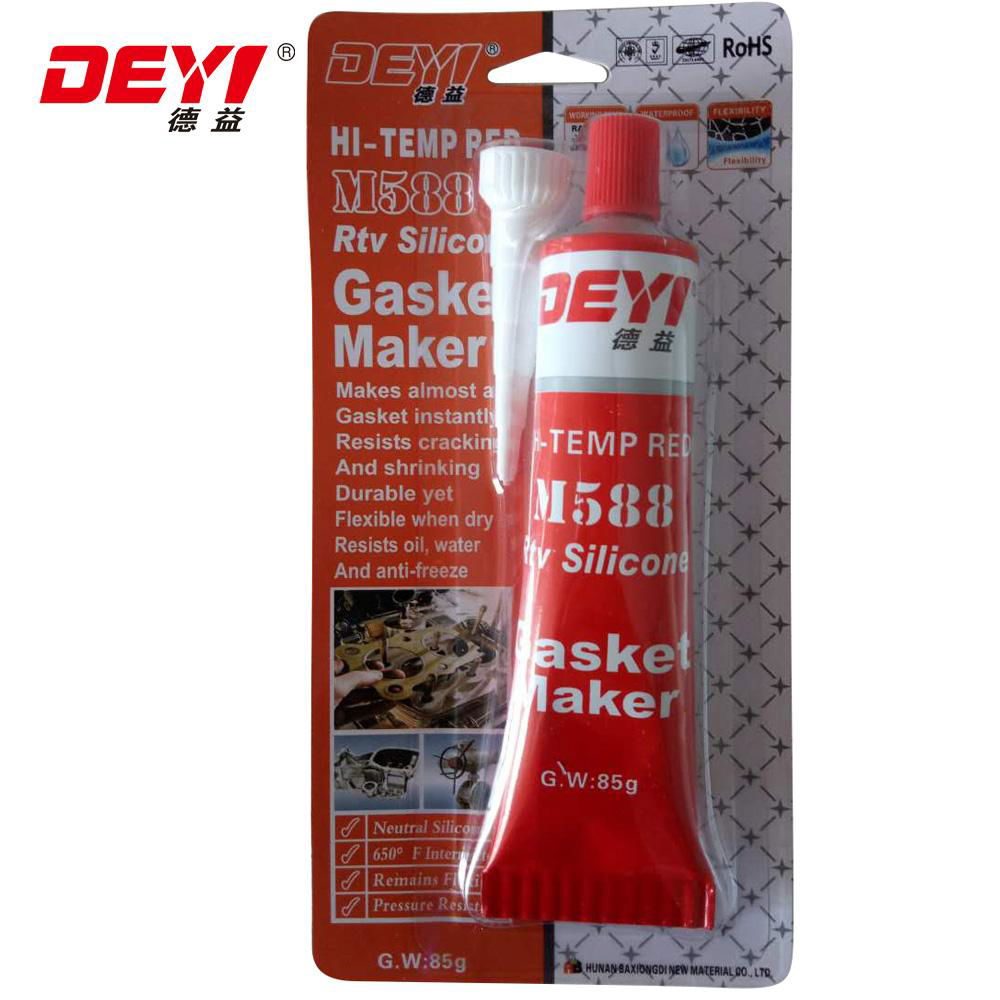 Waterproof One-Component Silicone Sealant Adhesive with Heat Resistance 4