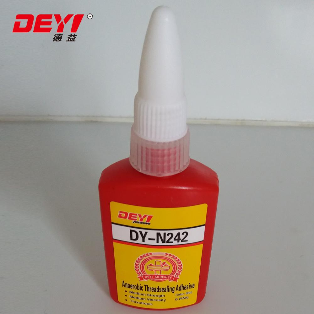 Light Yellow Color Metal Threadlocker Anaerobic Adhesive for Bonding