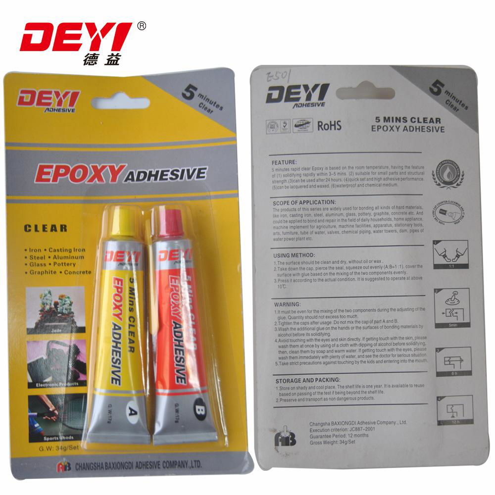 Epoxy Ab Adhesive Fast Cure Cyanoacrylate Glue Epoxy Resin Glue 4