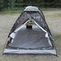 2 Person Camping Tent Rainfly Waterproof Hiking Outdoor Camouflage Single Layer  5