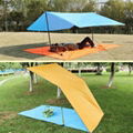 Camping Awning Canopy Sunshade Tarp Rain Shelter Cover Beach Picnic Tent Mat Pad 1