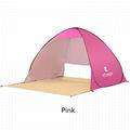 Double portable fishing camping tent outdoor automatic pop up UV protection 2