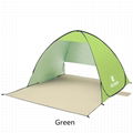 Double portable fishing camping tent outdoor automatic pop up UV protection 4