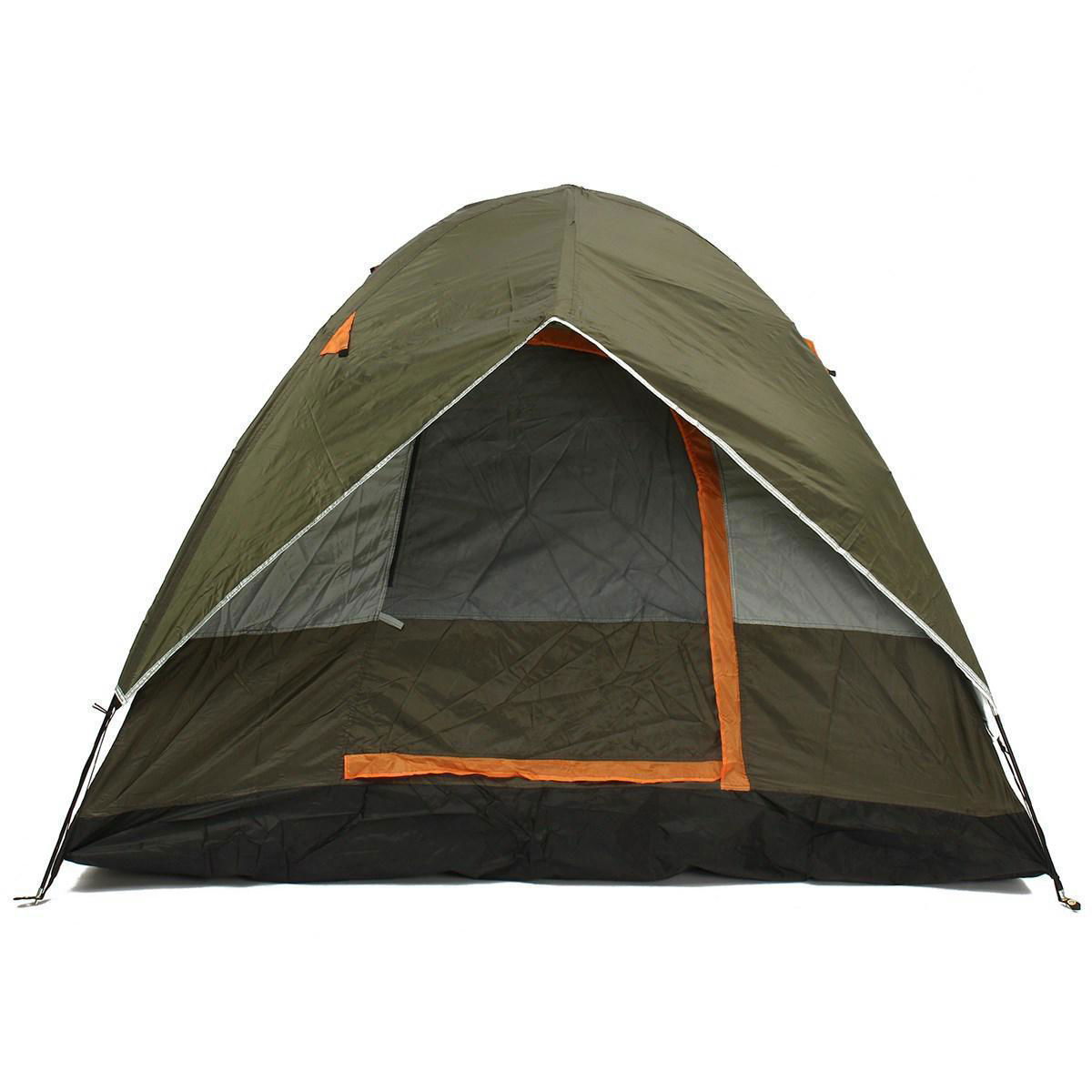 Waterproof Coating Oxford PU Cloth Outdoor Camping Hiking Tents Double Layers  3