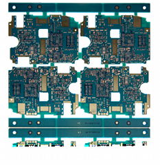 10L Any layer Copper Filled Vias PCB for Mobile Terminal