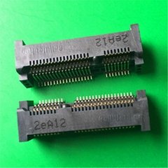 【连欣科技】供应MINI PCI E连接器52PIN PCI座子现货