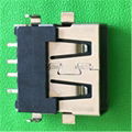 【電源插座】USB母座連接器插座短體10.0長廠家批發價 1