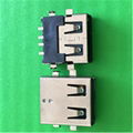 【電源插座】USB母座連接器插座短體10.0長廠家批發價 2
