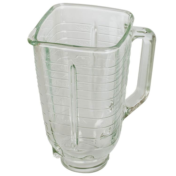 1.25L kitchenware good quality square-mouth glass cup A06 2