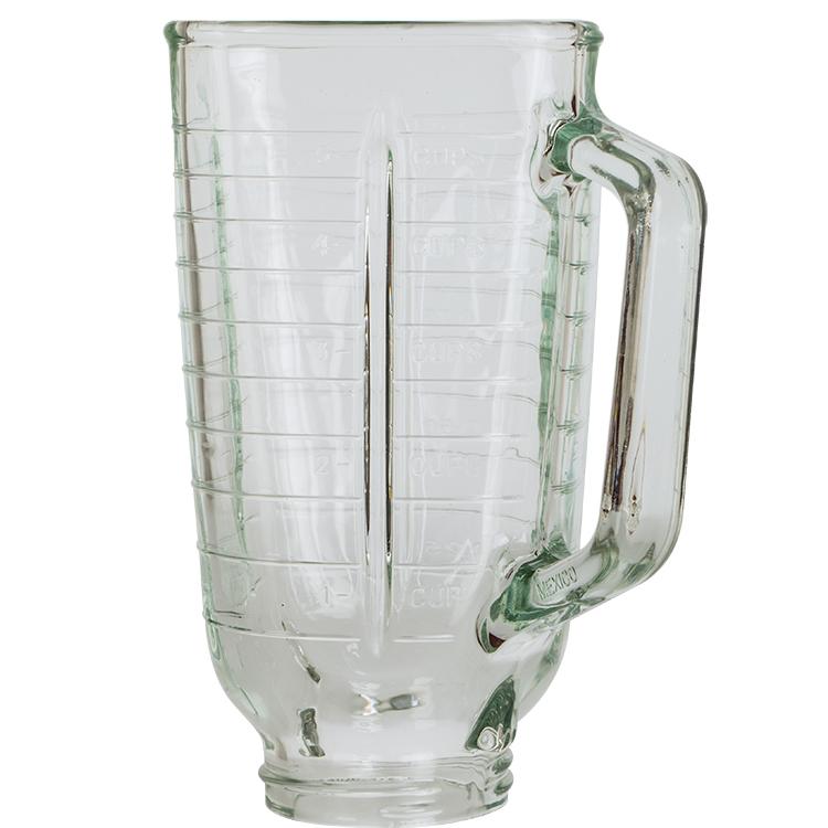 1.25L kitchenware good quality square-mouth glass cup A06 5