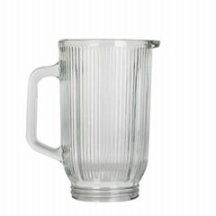 A11-1 1L hot sale striped blender spare parts blender glass jar