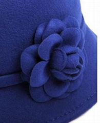 Elegant decorations artificial decor roses wholesale handmade felt flower