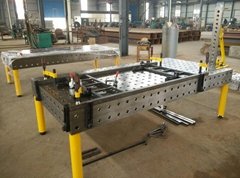3D steel flexible welding fixture table three dimensional flexible welding jig t