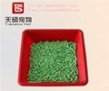 Green tea flavor tofu cat litter with quickly clumping and scooping