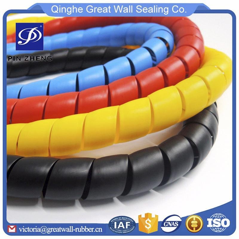 Hebei 32mm Flexible PP Spiral hose Guard air conditioner protective cover  4