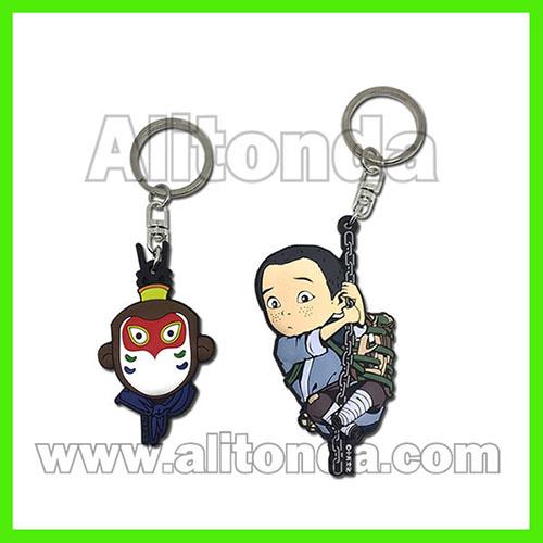 keychains customized soft pvc 3d keychains manufacturer cartoon keychain factory 3