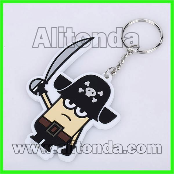 keychains customized soft pvc 3d keychains manufacturer cartoon keychain factory 5