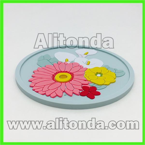 Coaster customized pvc coaster cartoon promotional coaster manufacturer 4