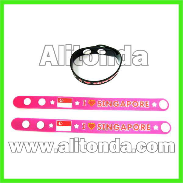 Wrist customized sport wrist supplier can print logo