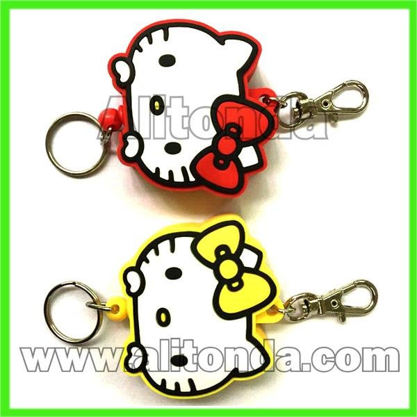 Easy to pull buckles customized badge reel supplier key certificate buckles  5