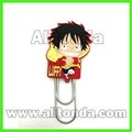 Bookmark with clips custom cartoon cute bookmark for office school promotional 2