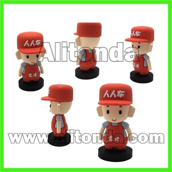 Cartoon 3D figure 3D character customized promotional toys gifts factory