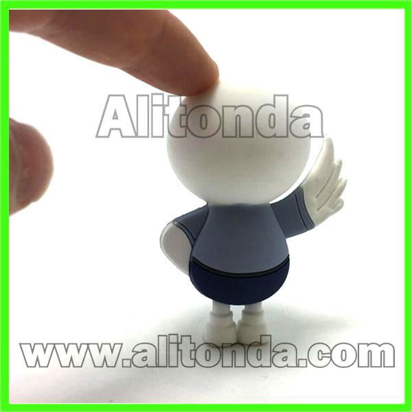 Cartoon 3D figure 3D character customized promotional toys gifts factory 4