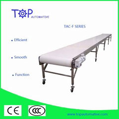 China best selling PU belt conveyor for