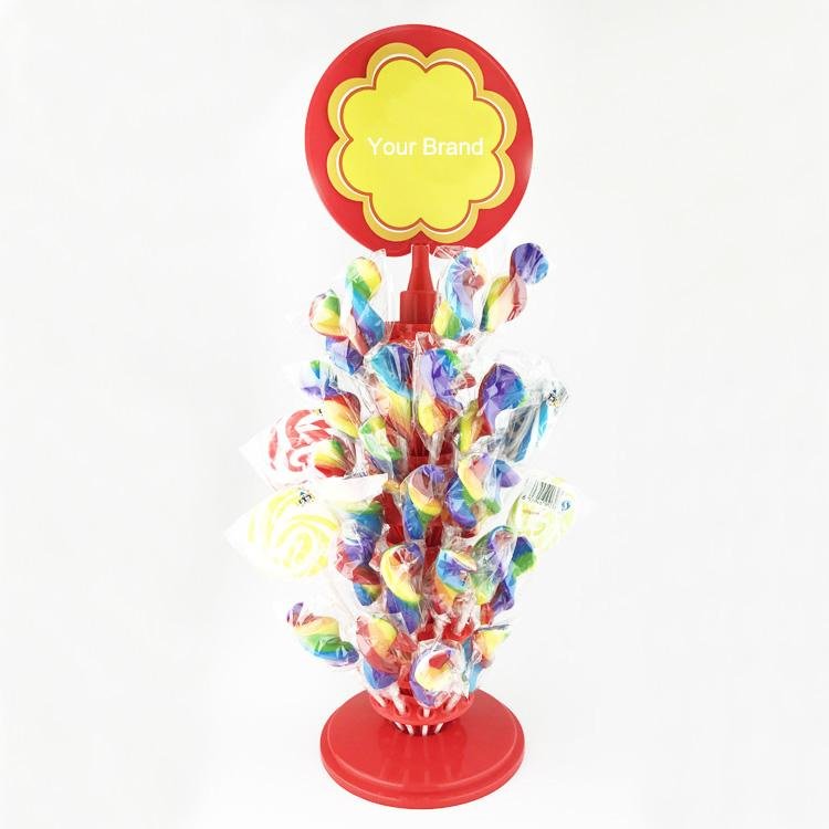 OEM Lollipop Display Tree Candy Display Stand With New Design Rack 2