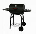 Barrel charcoal BBQ grill 2