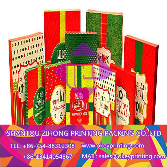 printing Christmas gift box