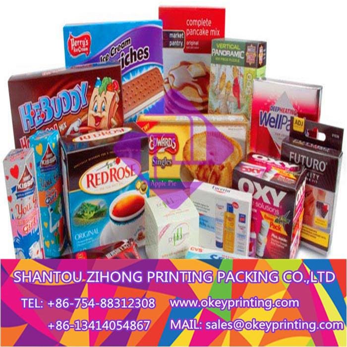 printing food packaging box