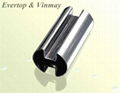 stainless steel slot tube groove pipe made of SS304 and SS316