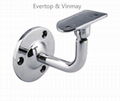 stainless steel handrail bracket for