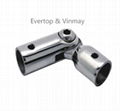 stainless steel handrail connector for