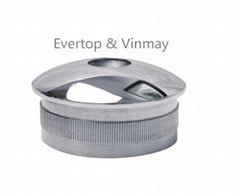 stainless steel end cap and decorative cap end cover