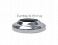 stainless steel end cap and decorative cap end cover