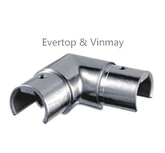 stainless steel tube fittings tube connector for slotted tube