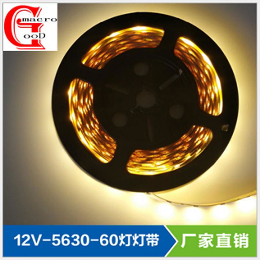 12V安全低压LED 5630高亮高显指60灯软灯条家居商业广告灯背光 2