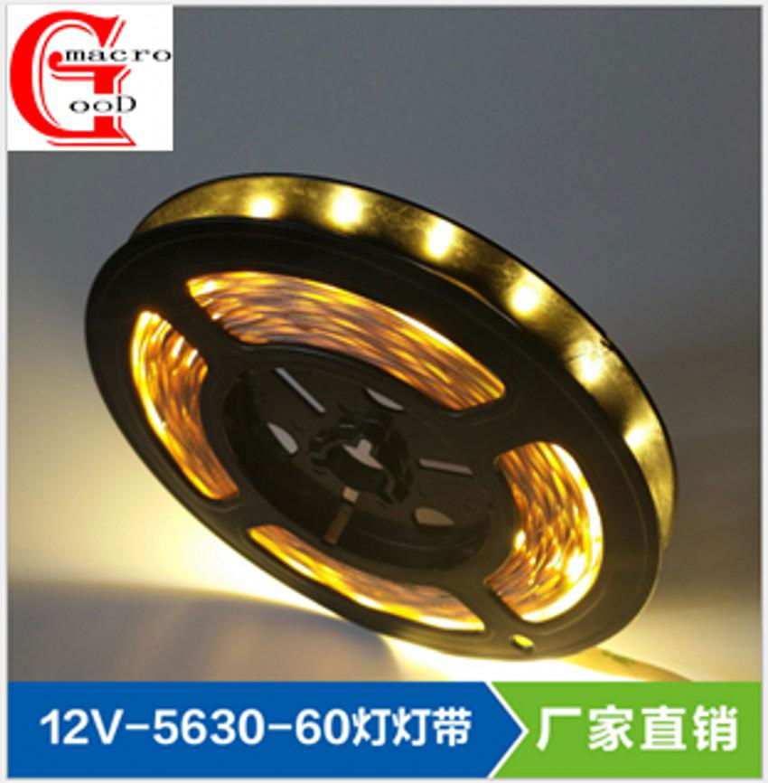 12V安全低压LED 5630高亮高显指60灯软灯条家居商业广告灯背光 4