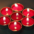 long buring time Tealight candle