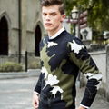 2 Colors Camouflage Men Woollen Sweater 3