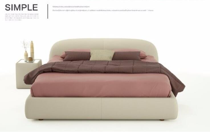 Normal Modern Designs King Size Set European Style Bed 2