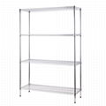 chrome wire shelving