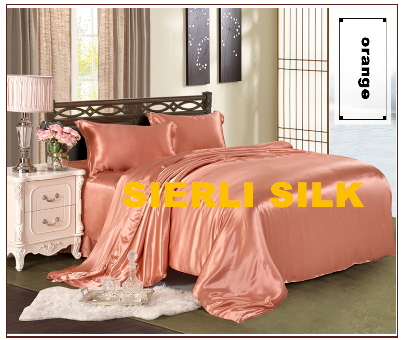 Seamless Mulberry Silk Sheet Set SIERLI S001 OEM or ODM (China