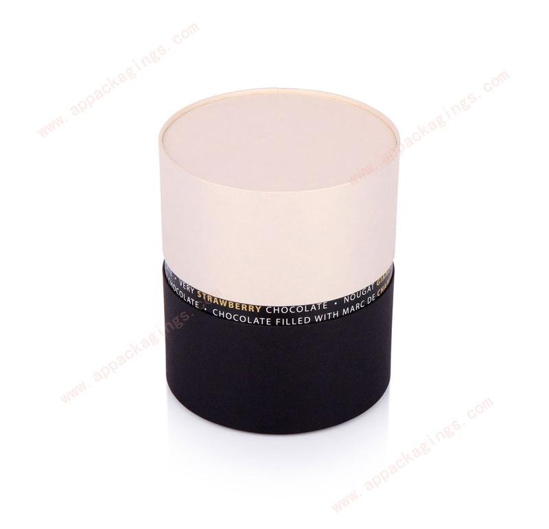 High Quality Custom Paper Round Cylinder Gift Box 2