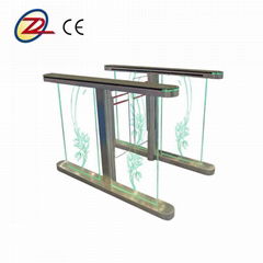 stainless steel RFID access remote control system security and automatic glass n