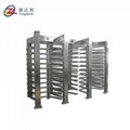 three channels fingerprint reader gate full height turnstile price revolving tri 1